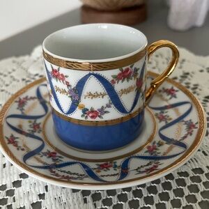 Vintage Demitasse Tea/Expresso Cup and Sucer